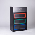 Novelty Acrylic Counter Wall Mount Display Pusher Case Shelves Racks Dispenser For Electronic Cigarette